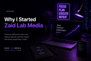 Read more about the article Why I Started Zaid lab Media