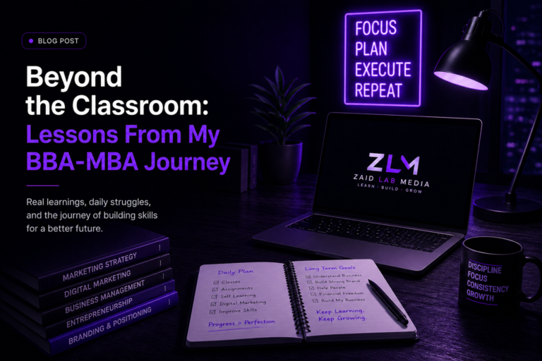 Beyond the Classroom: Lessons From My BBA-MBA Journey