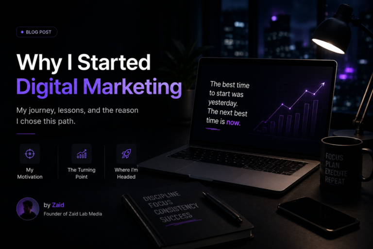 Why I Started Digital Marketing In 2026