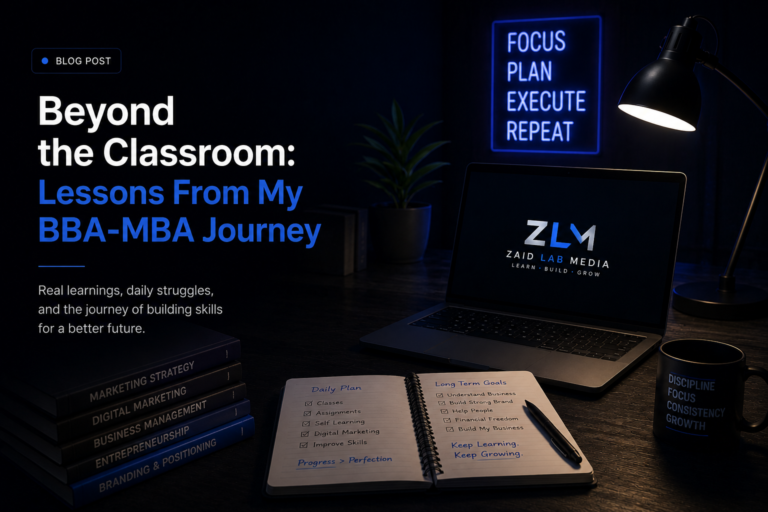 Beyond the Classroom: Lessons From My BBA-MBA Journey
